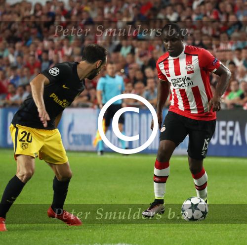 Eindhoven, 13 September 2016
PSV-Atletico Madrid, eindstand 0-1 
Eerste wedstrijd voorronde CL Seizoen 2016-2017
Jetro Willems