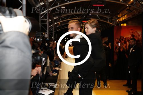Amsterdam 19 december 2016 
Premiere onze Jongens in Tuschinski. Jim  Bakkum met Matheu Hintzen