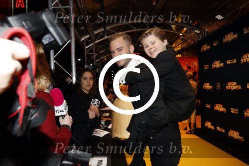 Amsterdam 19 december 2016 
Premiere onze Jongens in Tuschinski. Jim  Bakkum met Matheu Hintzen