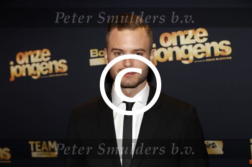 Amsterdam 19 december 2016 
Premiere onze Jongens in Tuschinski. Jim  Bakkum met zijn vrouw Bettina Holwerda
