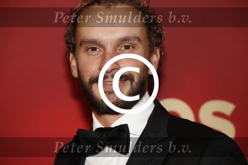 Amsterdam 21 december 2016
Sportman en sportvrouw van het jaar verkiezing tijdens het sportgala in de RAI. Joost Luiten met zijn vriendin