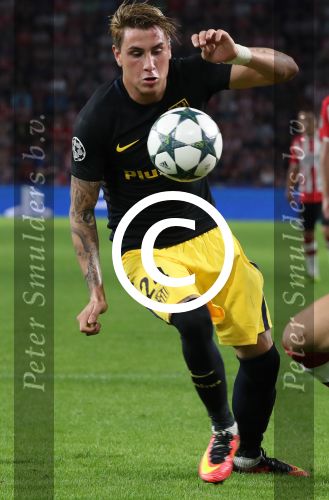 Eindhoven, 13 September 2016
PSV-Atletico Madrid, eindstand 0-1 
Eerste wedstrijd voorronde CL Seizoen 2016-2017
Jose Maria Gimenez