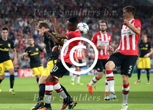Eindhoven, 13 September 2016
PSV-Atletico Madrid, eindstand 0-1 
Eerste wedstrijd voorronde CL Seizoen 2016-2017
Joshua Brenet