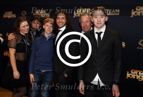 Amsterdam 19 december 2016 
Premiere onze Jongens in Tuschinski. Juvat westendorp met familie