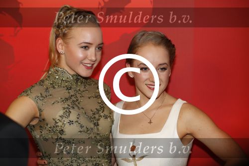 Amsterdam 21 december 2016
Sportman en sportvrouw van het jaar verkiezing tijdens het sportgala in de RAI. Lieke Sanne Vincent en moeder Gemma Wevers zijn aanwezig als Sanne sportvrouw van het jaar wordt