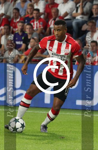 Eindhoven, 13 September 2016
PSV-Atletico Madrid, eindstand 0-1 
Eerste wedstrijd voorronde CL Seizoen 2016-2017
Luciano Narsingh
