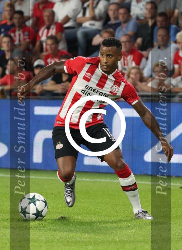 Eindhoven, 13 September 2016
PSV-Atletico Madrid, eindstand 0-1 
Eerste wedstrijd voorronde CL Seizoen 2016-2017
Luciano Narsingh