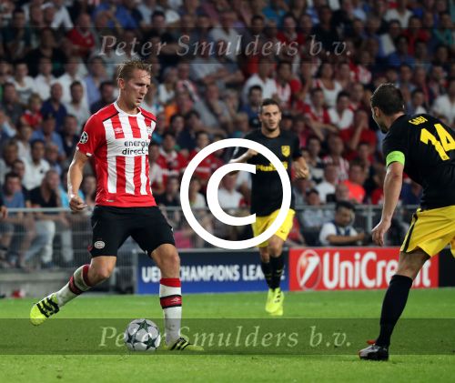 Eindhoven, 13 September 2016
PSV-Atletico Madrid, eindstand 0-1 
Eerste wedstrijd voorronde CL Seizoen 2016-2017
Luuk de Jong