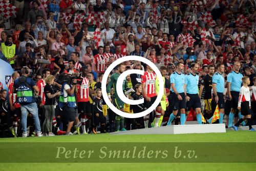 Eindhoven, 13 September 2016
PSV-Atletico Madrid, eindstand 0-1 
Eerste wedstrijd voorronde CL Seizoen 2016-2017
