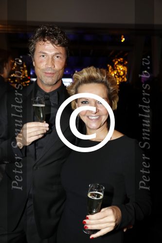 Amsterdam 8 december 2016
15e luxury fair in de RAI. Mariska v Kolck met een vriend Hennie Sambeek