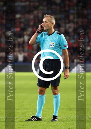 Eindhoven, 13 September 2016
PSV-Atletico Madrid, eindstand 0-1 
Eerste wedstrijd voorronde CL Seizoen 2016-2017
Martin Atkinson