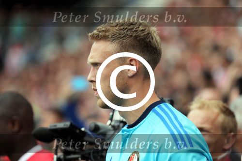 Eindhoven, 18 September 2016 PSV-Feyenoord, eindstand 0-1 Kompetitie Seizoen 2016/2017
Nicolai Jorgensen