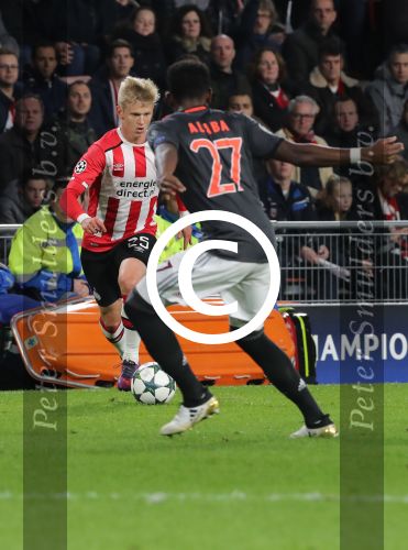 Eindhoven, 1 November 2016
4e wedstrijd voorronde Champions Leaugue seizoen 2016/2017
PSV-Bayern Munchen, eindstand 1-2
Oleksandr Zintsjenko