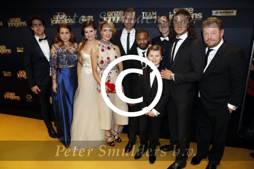 Amsterdam 19 december 2016 
Premiere onze Jongens in Tuschinski. cast
