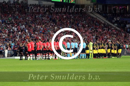 Eindhoven, 13 September 2016
PSV-Atletico Madrid, eindstand 0-1 
Eerste wedstrijd voorronde CL Seizoen 2016-2017