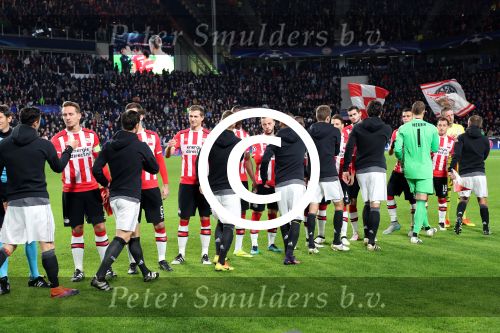 Eindhoven, 1 November 2016
4e wedstrijd voorronde Champions Leaugue seizoen 2016/2017
PSV-Bayern Munchen, eindstand 1-2