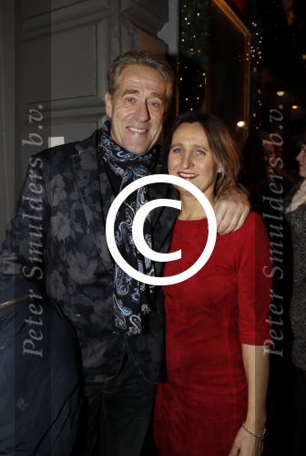 Amsterdam 22 december 2016
Premiere wereld kerstcircus in Carre. Peter Heerschop met vrouw