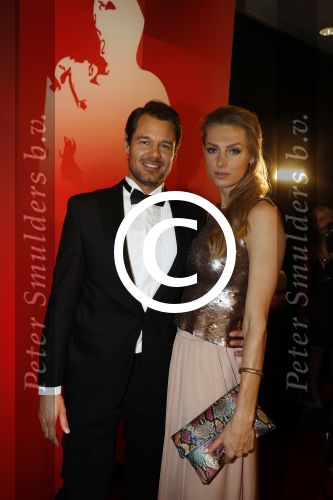 Amsterdam 21 december 2016
Sportman en sportvrouw van het jaar verkiezing tijdens het sportgala in de RAI.
Reinder Nummerdor en partner Manon Flier