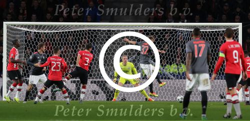 Eindhoven, 1 November 2016
4e wedstrijd voorronde Champions Leaugue seizoen 2016/2017
PSV-Bayern Munchen, eindstand 1-2
Remko Pasveer
