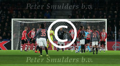 Eindhoven, 1 November 2016
4e wedstrijd voorronde Champions Leaugue seizoen 2016/2017
PSV-Bayern Munchen, eindstand 1-2
Remko Pasveer