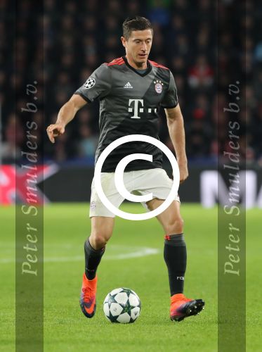 Eindhoven, 1 November 2016
4e wedstrijd voorronde Champions Leaugue seizoen 2016/2017
PSV-Bayern Munchen, eindstand 1-2
Robert Lewandowski