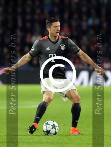 Eindhoven, 1 November 2016
4e wedstrijd voorronde Champions Leaugue seizoen 2016/2017
PSV-Bayern Munchen, eindstand 1-2
Robert Lewandowski