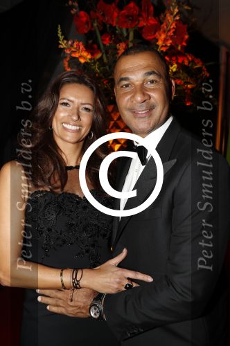 Amsterdam 21 december 2016
Sportman en sportvrouw van het jaar verkiezing tijdens het sportgala in de RAI. Ruud Gullit met vriendin Karin de Rooij