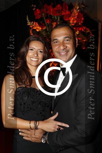 Amsterdam 21 december 2016
Sportman en sportvrouw van het jaar verkiezing tijdens het sportgala in de RAI. Ruud Gullit met vriendin Karin de Rooij