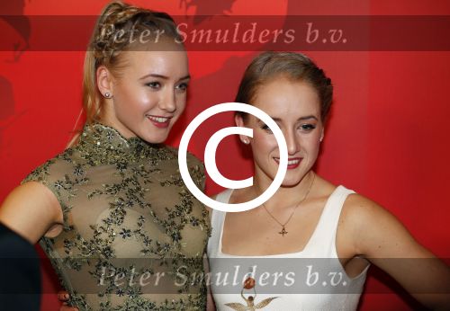 Amsterdam 21 december 2016
Sportman en sportvrouw van het jaar verkiezing tijdens het sportgala in de RAI. Lieke Sanne Vincent en moeder Gemma Wevers zijn aanwezig als Sanne sportvrouw van het jaar wordt