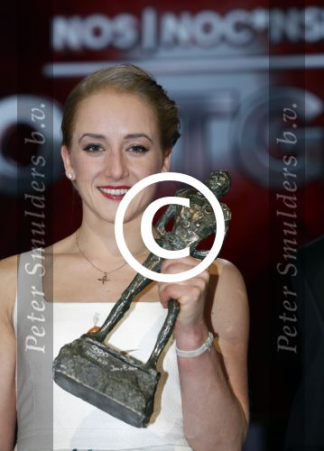 Amsterdam 21 december 2016
Sportman en sportvrouw van het jaar verkiezing tijdens het sportgala in de RAI. Lieke Sanne Vincent en moeder Gemma Wevers zijn aanwezig als Sanne sportvrouw van het jaar wordt