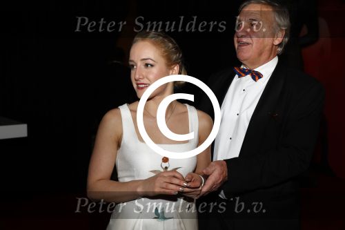 Amsterdam 21 december 2016
Sportman en sportvrouw van het jaar verkiezing tijdens het sportgala in de RAI. Lieke Sanne Vincent en moeder Gemma Wevers zijn aanwezig als Sanne sportvrouw van het jaar wordt, Andre Bolhuis