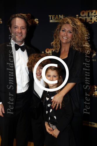 Amsterdam 19 december 2016 
Premiere onze Jongens in Tuschinski. Sharon Wins  met Ruben Troostwijk Zep en zijn zus