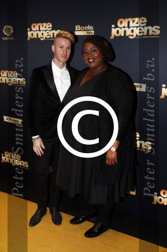 Amsterdam 19 december 2016 
Premiere onze Jongens in Tuschinski. Shirma Rousse met vriend