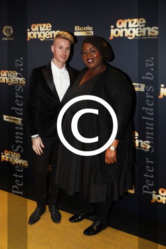 Amsterdam 19 december 2016 
Premiere onze Jongens in Tuschinski. Shirma Rousse met vriend