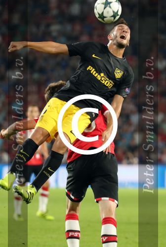 Eindhoven, 13 September 2016
PSV-Atletico Madrid, eindstand 0-1 
Eerste wedstrijd voorronde CL Seizoen 2016-2017
Stefan Savic