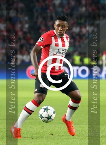 Eindhoven, 13 September 2016
PSV-Atletico Madrid, eindstand 0-1 
Eerste wedstrijd voorronde CL Seizoen 2016-2017
Steven Bergwijn
