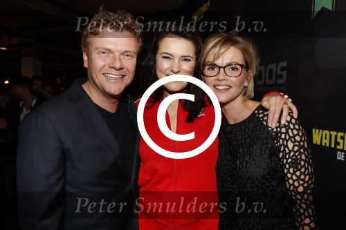 Amsterdam 20 december 2016 
Premiere Watskeburt in de meervaart. Susan Visser met Bastiaan en Tooske Ragas