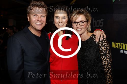Amsterdam 20 december 2016 
Premiere Watskeburt in de meervaart. Susan Visser met Bastiaan en Tooske Ragas