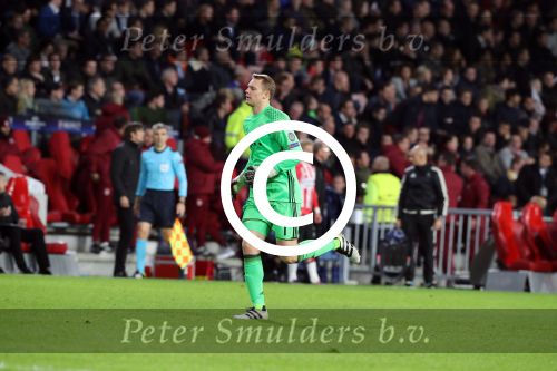 Eindhoven, 1 November 2016
4e wedstrijd voorronde Champions Leaugue seizoen 2016/2017
PSV-Bayern Munchen, eindstand 1-2
Sven Ulreich