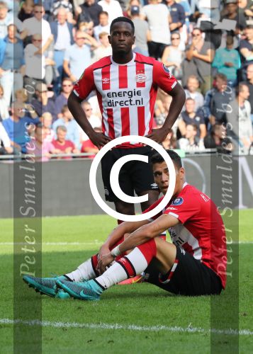 Eindhoven, 18 September 2016 PSV-Feyenoord, eindstand 0-1 Kompetitie Seizoen 2016-2017.