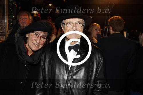 Amsterdam 22 december 2016
Premiere wereld kerstcircus in Carre. Theo heuft met partner