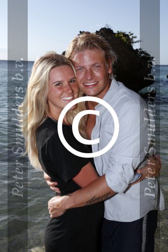 Curacao San Juan 5 januari 2017
Thomas Berge met zijn nieuwe vriendin Cassidy Roeks op vakantie op curacao.