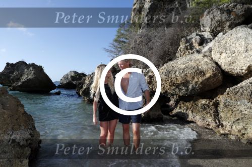 Curacao San Juan 5 januari 2017
Thomas Berge met zijn nieuwe vriendin Cassidy Roeks op vakantie op curacao.