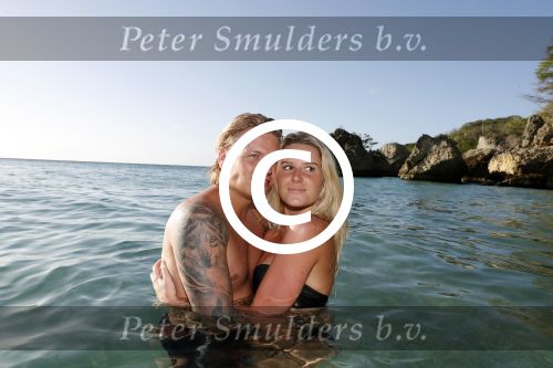 Curacao San Juan 5 januari 2017
Thomas Berge met zijn nieuwe vriendin Cassidy Roeks op vakantie op curacao.
