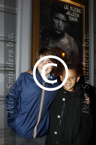 Amsterdam 6 oktober 2017
Premiere Show Lil Kleine in carre. Alfie Peters met een vriendje