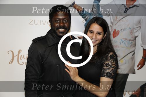 Amsterdam 18 december 2017
Premiere huisvrouwen bestaan niet in Tuschinski. Andre Dongelmans en Aliya Lisanne
