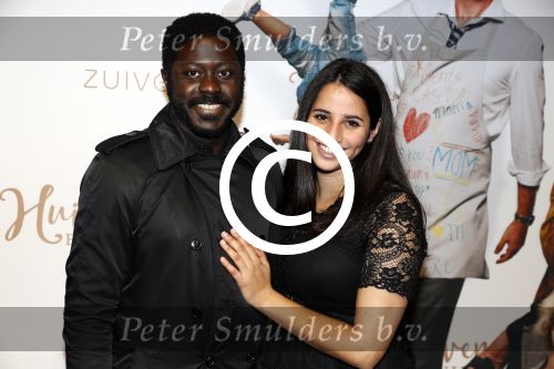 Amsterdam 18 december 2017
Premiere huisvrouwen bestaan niet in Tuschinski. Andre Dongelmans en Aliya Lisanne