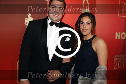 Amsterdam 19 december 2017 
Sportgala in de Rai. Sportman en sportvrouw van het jaar verkiezing. Angela Christ