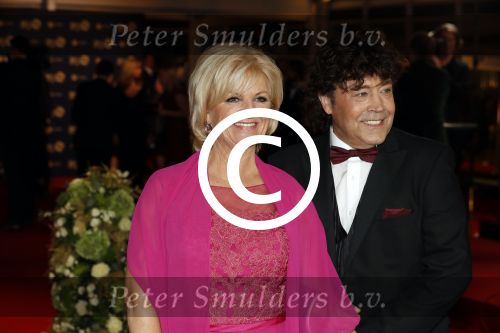 Amsterdam 12 oktober 2017 
Uitreiking televizierring in het afas live theater. 
Anita Meyer en Dennie Christian