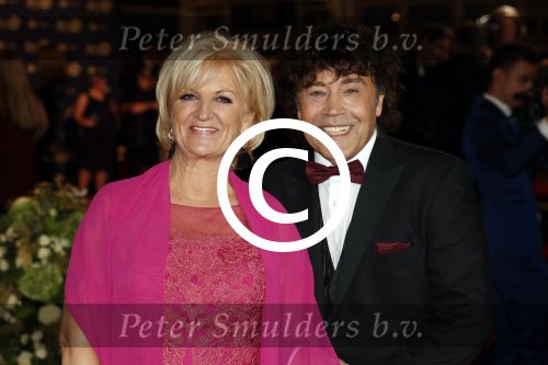 Amsterdam 12 oktober 2017 
Uitreiking televizierring in het afas live theater. 
Anita Meyer en Dennie Christian